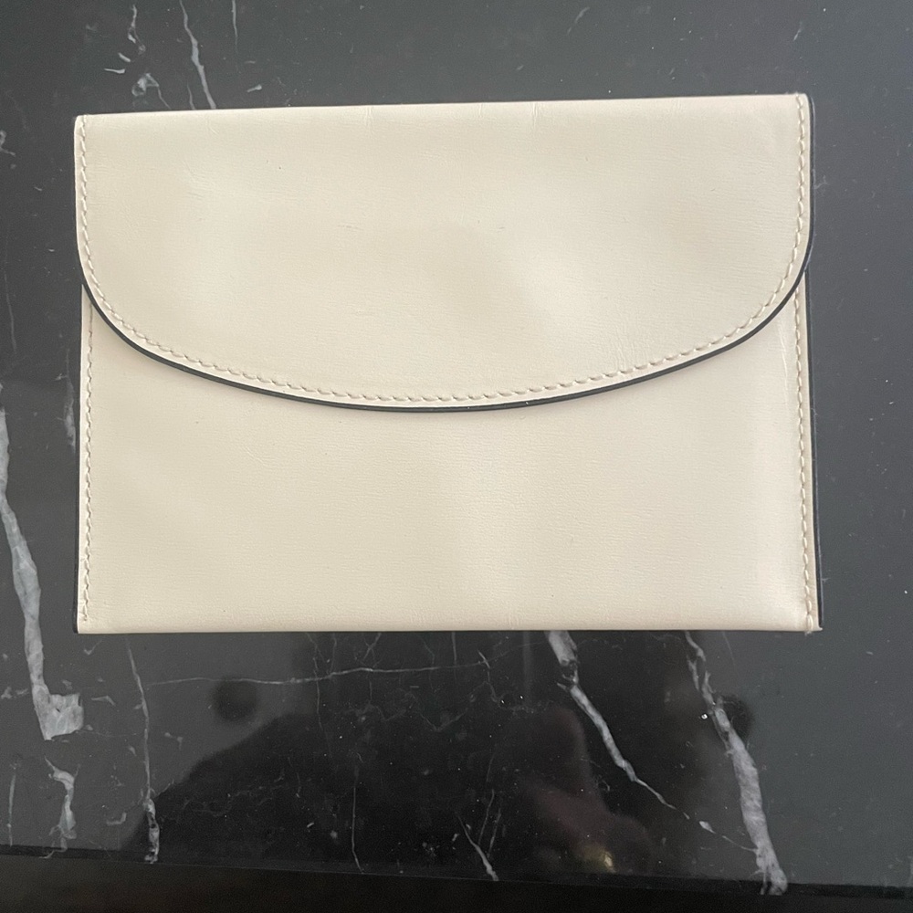 Valextra patent leather card case